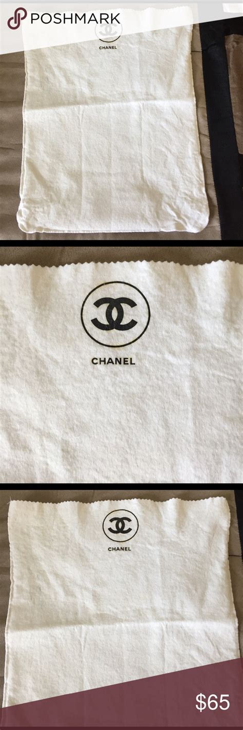 vintage chanel dust bag|genuine chanel bag.